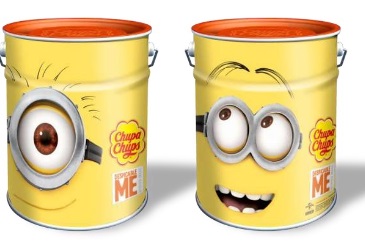 CHUPA CHUPS TIN MINIONS 150PZ