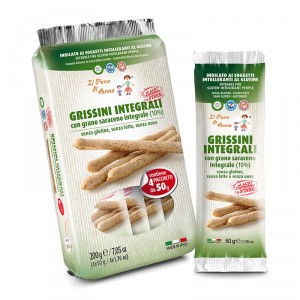 PANE ANNA GRISSINI INTEGR 200G