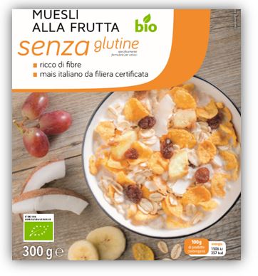 AMARSI&PIACERSI MUESLI FRUTTA