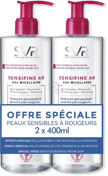 SENSIFINE AR EAU MICELL2X400ML