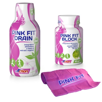 PROACTION PINK FIT BLOCK+DRAIN