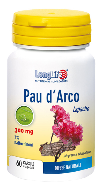 LONGLIFE PAU D'ARCO 60CPS