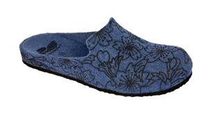 LAYE PRINT FLOR FELT W BLU 39 LAYE PRINT FLOR FELT W BLU 39