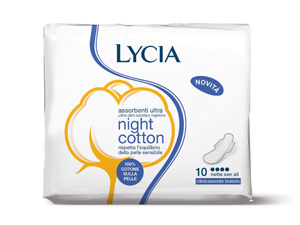 LYCIA COTONE ALI NOTTE 10PZ