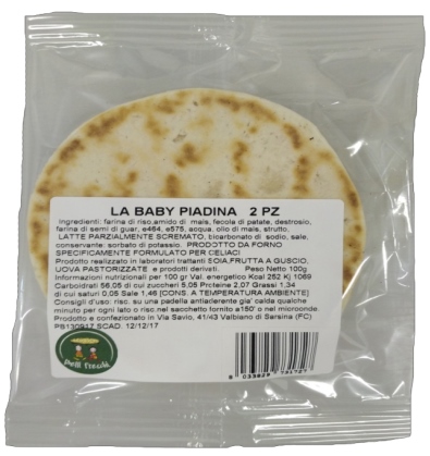 LA BABY PIADINA 2X50G