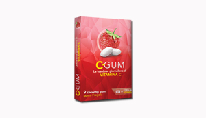 C GUM FRAGOLA 9PZ