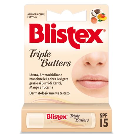 BLISTEX TRIPLE BUTTERS STK LAB