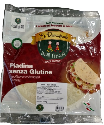 PIADINA CLASSICA 4X110G