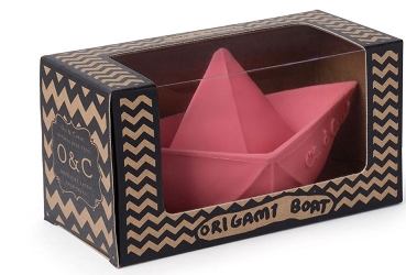 BARCA ORIGAMI ROSA