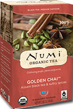 NUMI TEA GOLDEN CHAI BIO 6BUST