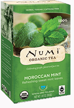 NUMI TEA ORGANIC TEA MENTA 6BU