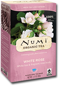 NUMI TEA ORGANIC WHITE ROSE 6B