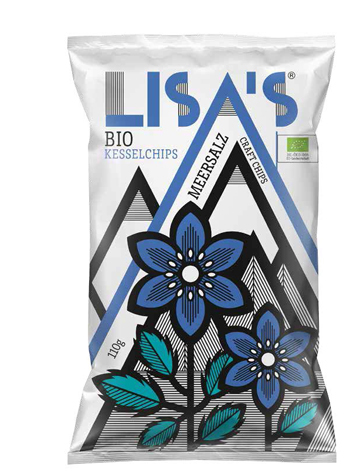 LISA'S CHIPS ROSMAR&SALE M 40G