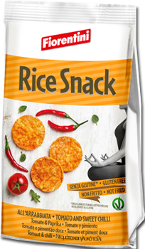 RICE SNACK ARRABBIATA 40G