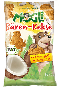 MOGLI BISCOTTI ORSO MINI 50G