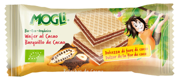 MOGLI WAFERS COCOA 15G