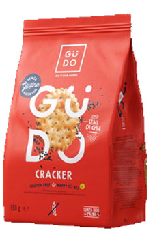 GUDO CRACKER C/SEMI CHIA 150G