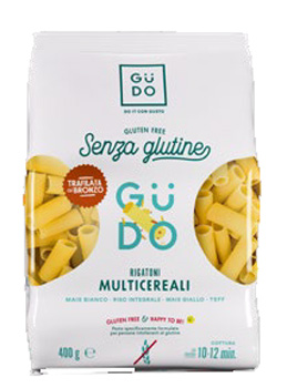 GUDO PASTA MULTIC RIGATONI400G