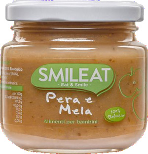 SMILEAT PERA E MELA SG 130G