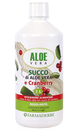 ALOE VERA SUCCO/CRANBERRY 1L