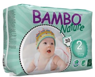 BAMBO NATURE MINI 3-6KG 30PZ