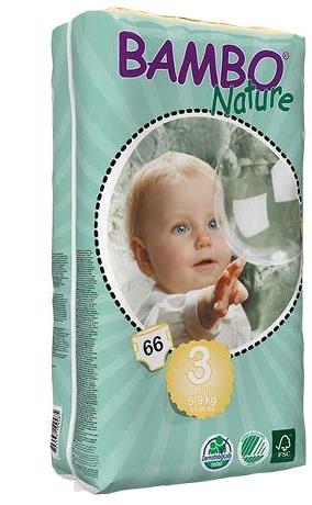 BAMBO NATURE MIDI 5-9KG 66PZ