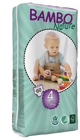 BAMBO NATURE MAXI 7-18KG 60PZ