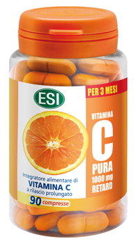 ESI VITAMINA C PURA RETAR90CPR