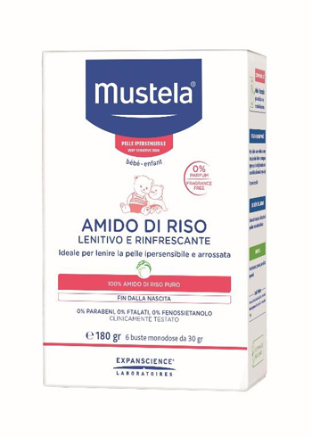 MUSTELA AMIDO DI RISO 180G