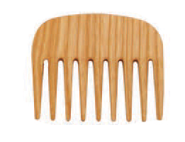 PETTINE LEGNO AFRO