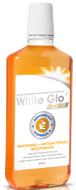 WHITE GLO MOUTHWASH EXTRA STRO