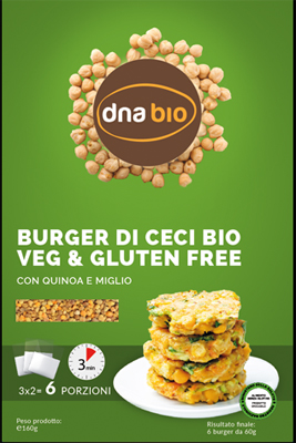 BURGER CECI C/QUINOA E MIGLIO