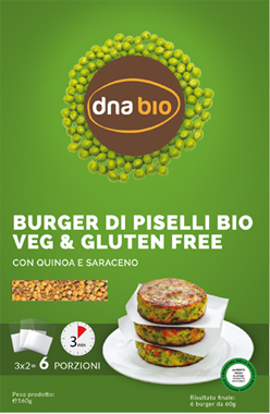 BURGER PISELLI C/QUINOA E SARA