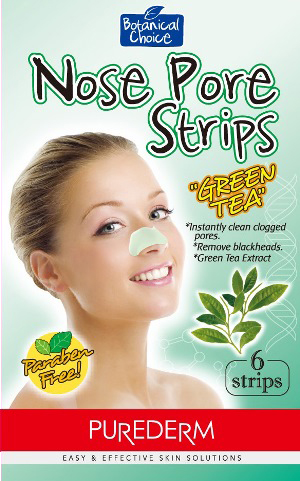 PUREDERM NOSE PORE STRIPS GREE