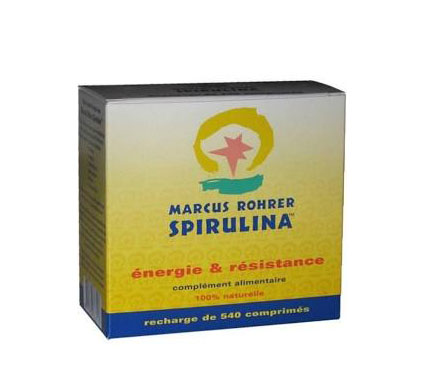 SPIRULINA MARCUS ROHRER 540CPR SPIRULINA MARCUS ROHRER 540CPR