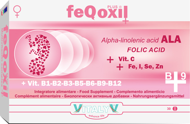 FEQOXIL PLUS 30CPR MASTIC