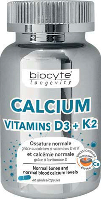 CALCIUM D3 K2 60CPS