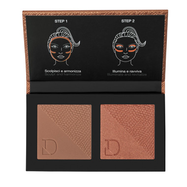 DUO BRONZER&BLUSH MED TO DARK