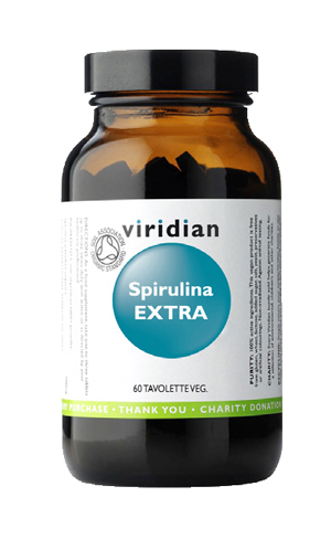 VIRIDIAN SPIRULINA EXTRA 60TAV