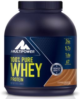 100% PURE WHEY 2KG CAFF/CARAME