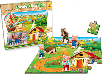 FAVOLE ITALIANE PUZZLE 40441