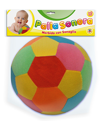PALLA SONORA MORBIDA C/SONAGLI