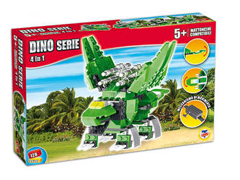 COSTRUZIONI DINO WORLD4IN1 128