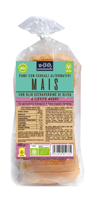 PANE BAULETTO AL MAIS BIO 400G