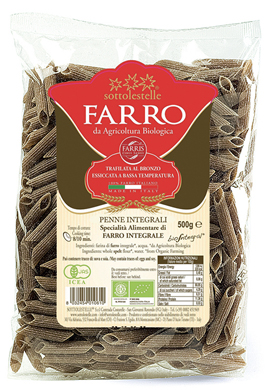 PENNE FARRO INTEGR 500G