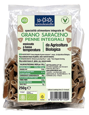 PENNE GRANO SARACENO INTEGRALE