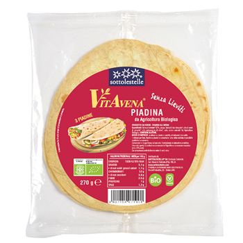 PIADINA AVENA RISO INTEGR 270G