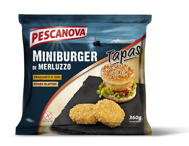 PESCANOVA MINIBURGER MERLUZZO