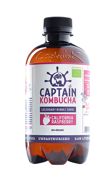 CAPTAIN KOMBUCHA RASPBERRY400G