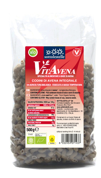 CODINI DI AVENA INTEGRALE 500G